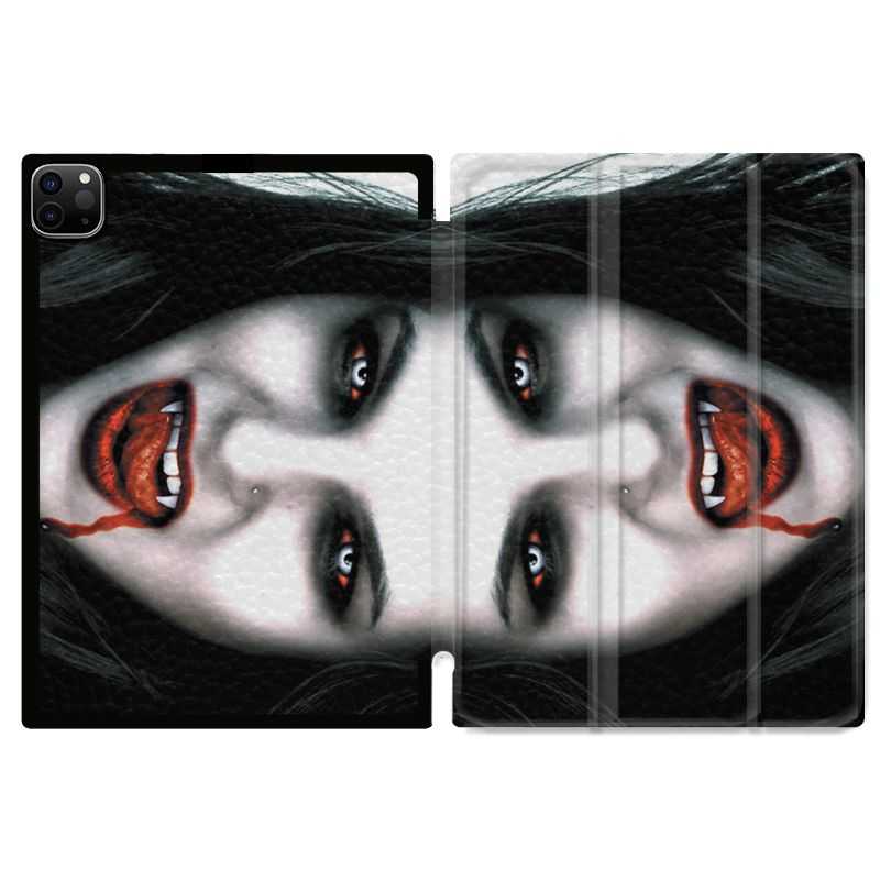 Housse Smart Cover pour Ipad 11 Pro 2020 Vampire Blanc