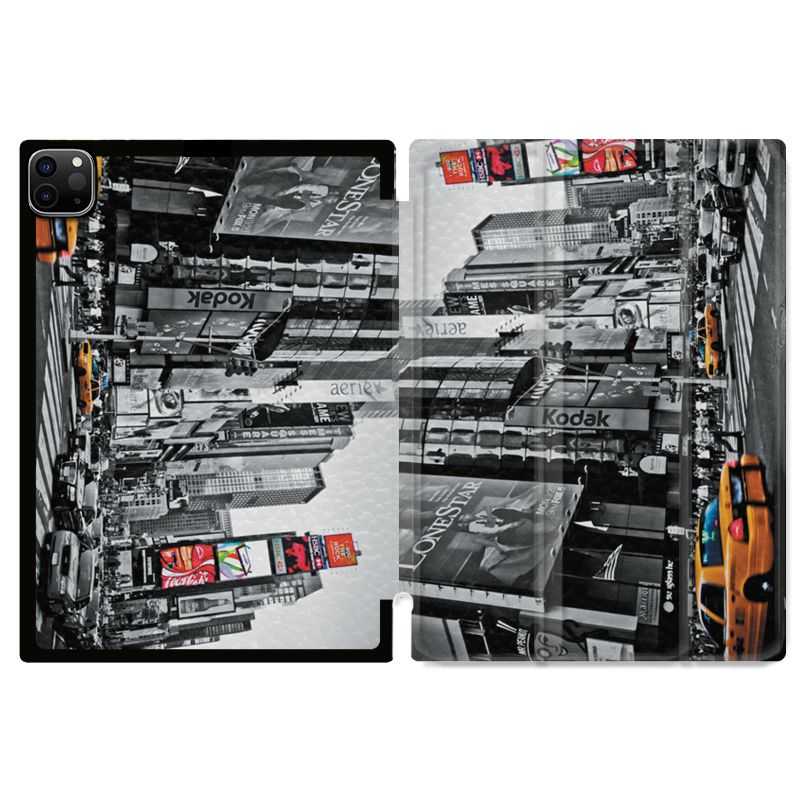 Housse Smart Cover pour Ipad 11 Pro 2020 Amerique USA New York Taxi