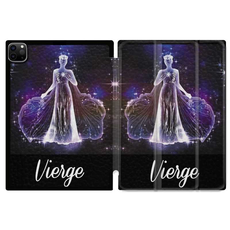 Housse Smart Cover pour Ipad 11 Pro 2020 Signe Zodiaque 2 Vierge