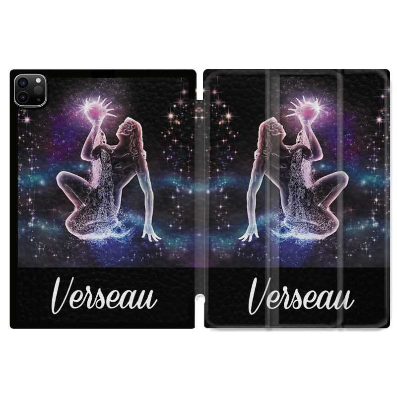 Housse Smart Cover pour Ipad 11 Pro 2020 Signe Zodiaque 2 Verseau