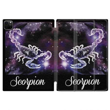 Housse Smart Cover pour Ipad 11 Pro 2020 Signe Zodiaque 2 Scorpion