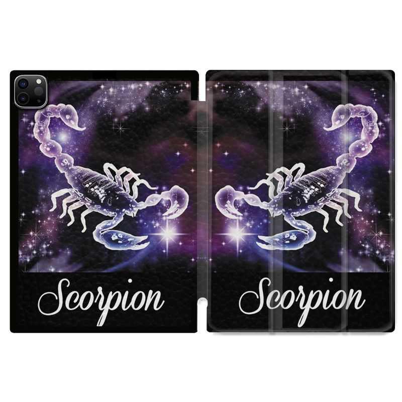 Housse Smart Cover pour Ipad 11 Pro 2020 Signe Zodiaque 2 Scorpion