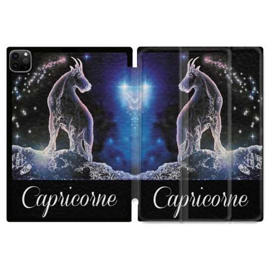 Housse Smart Cover pour Ipad 11 Pro 2020 Signe Zodiaque 2 Capricorne