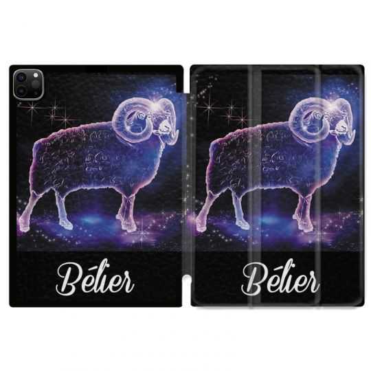 Housse Smart Cover pour Ipad 11 Pro 2020 Signe Zodiaque 2 Bélier