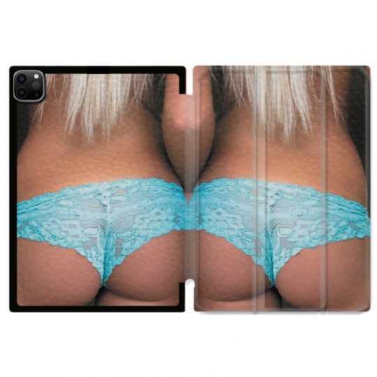 Housse Smart Cover pour Ipad 11 Pro 2020 Sexy Tanga Bleu