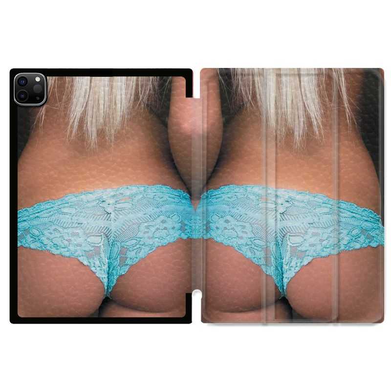 Housse Smart Cover pour Ipad 11 Pro 2020 Sexy Tanga Bleu