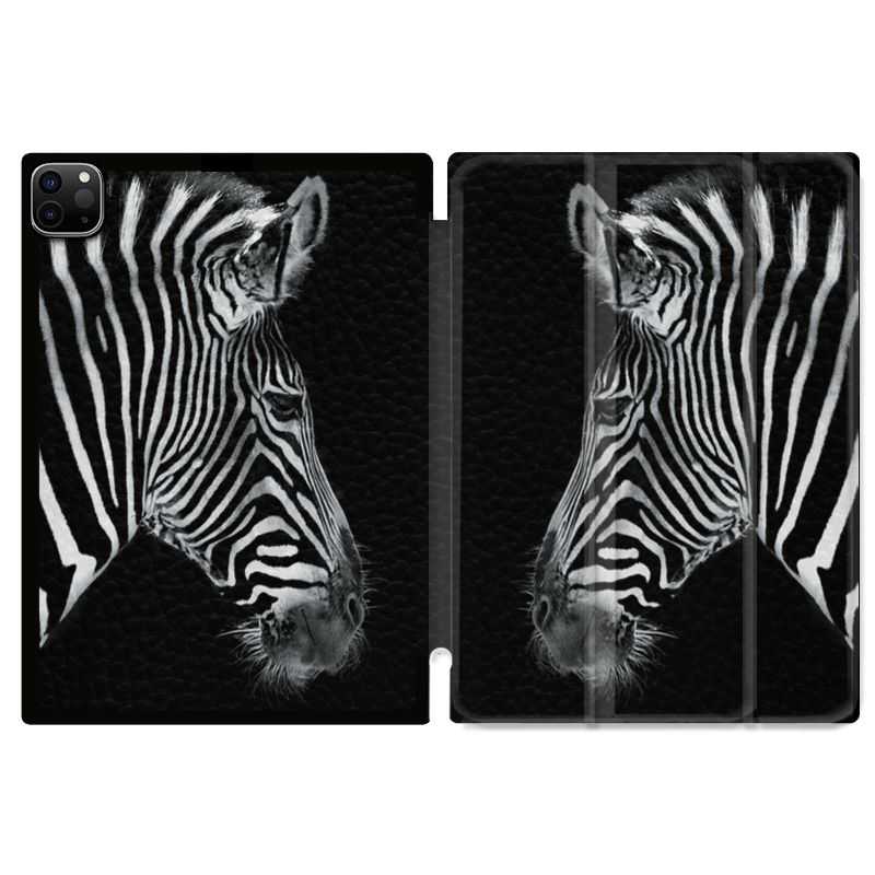 Housse Smart Cover pour Ipad 11 Pro 2020 Savane Zebra