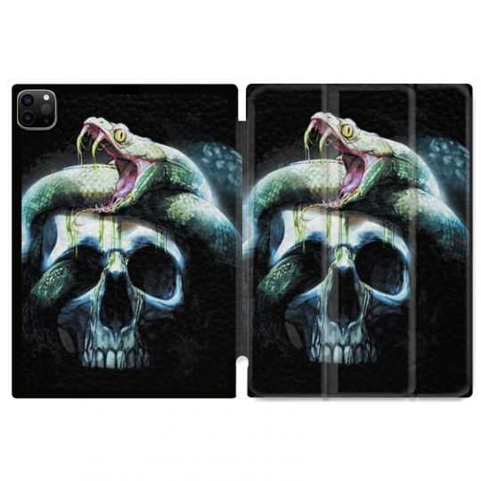 Housse Smart Cover pour Ipad 11 Pro 2020 serpent Crane