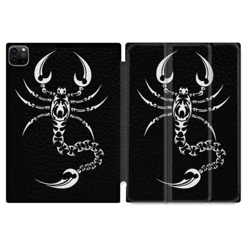 Housse Smart Cover pour Ipad 11 Pro 2020 Scorpion Noir