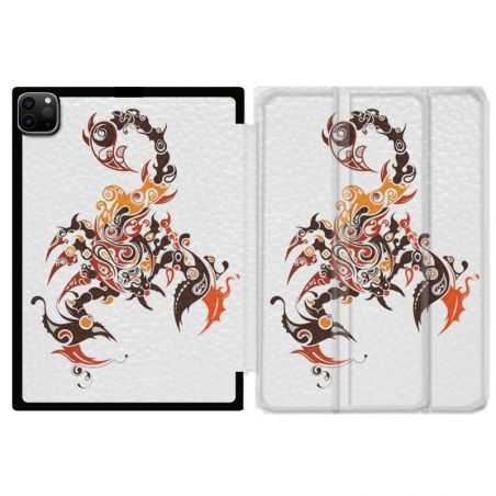 Housse Smart Cover pour Ipad 11 Pro 2020 Scorpion Blanc
