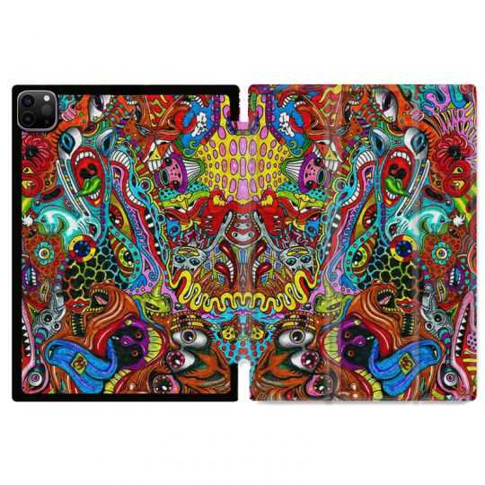 Housse Smart Cover pour Ipad 11 Pro 2020 Psychedelic Yeux