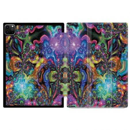 Housse Smart Cover pour Ipad 11 Pro 2020 Psychedelic Colore