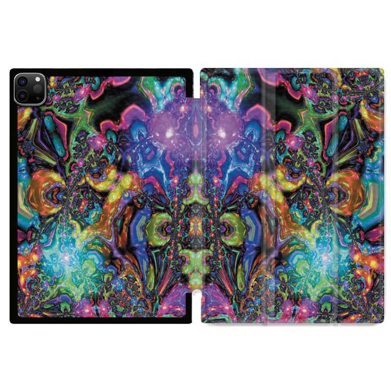 Housse Smart Cover pour Ipad 11 Pro 2020 Psychedelic Colore