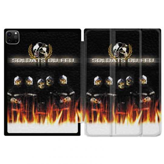 Housse Smart Cover pour Ipad 11 Pro 2020 Pompier Soldat