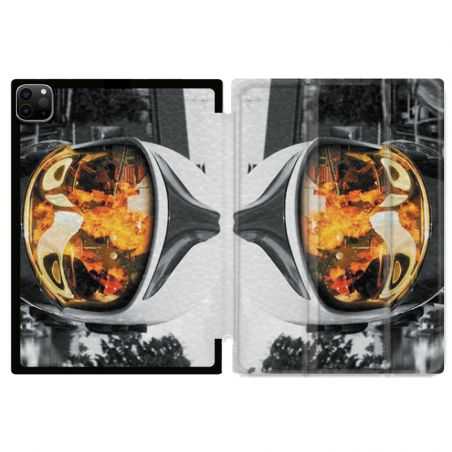 Housse Smart Cover pour Ipad 11 Pro 2020 Pompier Casque Feu