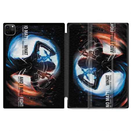 Housse Smart Cover pour Ipad 11 Pro 2020 Manga SAO sword Art Online Fight