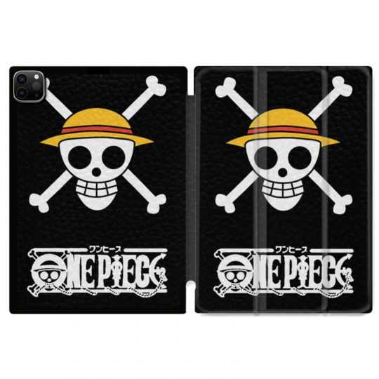 Housse Smart Cover pour Ipad 11 Pro 2020 Manga One Piece Tete de Mort