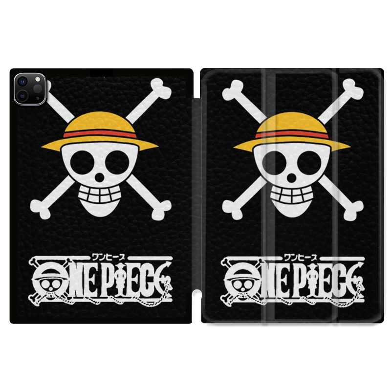 Housse Smart Cover pour Ipad 11 Pro 2020 Manga One Piece Tete de Mort