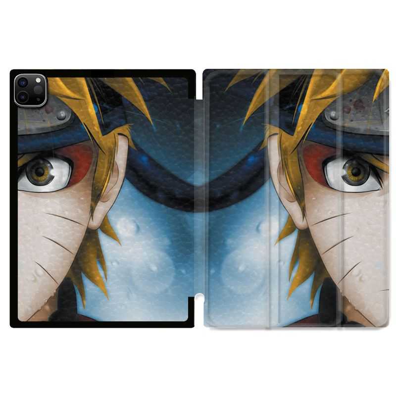 Housse Smart Cover pour Ipad 11 Pro 2020 Manga Naruto Blanc