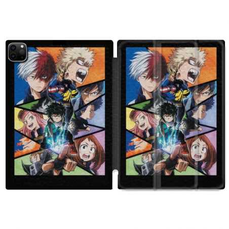 Housse Smart Cover pour Ipad 11 Pro 2020 Manga My Hero Academia Noir
