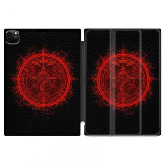 Housse Smart Cover pour Ipad 11 Pro 2020 Manga Fullmetal Alchemist Logo