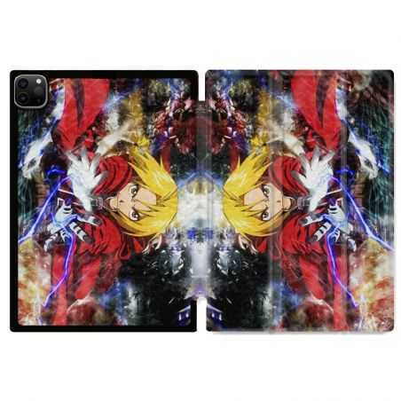 Housse Smart Cover pour Ipad 11 Pro 2020 Manga Fullmetal Alchemist Color