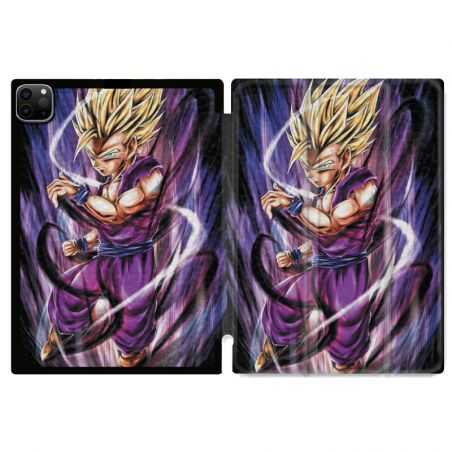 Housse Smart Cover pour Ipad 11 Pro 2020 Manga Dragon Ball Sangohan Violet