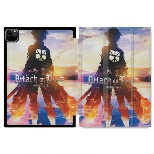 Housse Smart Cover pour Ipad 11 Pro 2020 Manga Attaque Titans Soleil