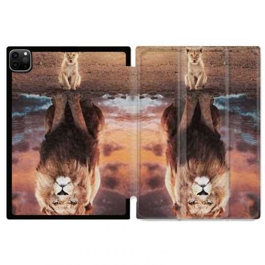 Housse Smart Cover pour Ipad 11 Pro 2020 Lion Reflet