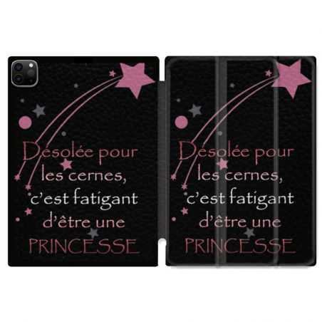 Housse Smart Cover pour Ipad 11 Pro 2020 Humour Princesse