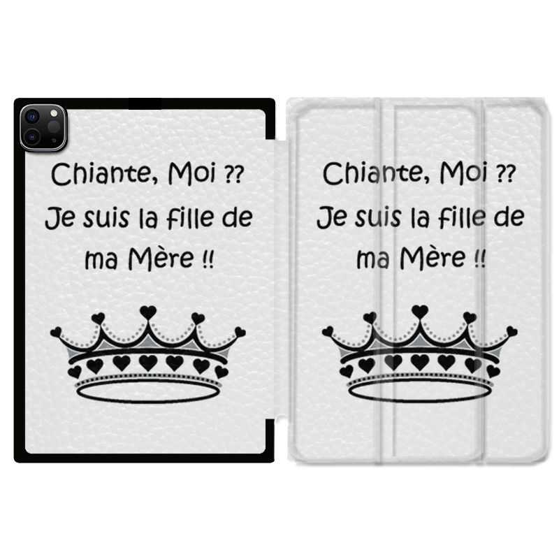 Housse Smart Cover pour Ipad 11 Pro 2020 Humour Moi Chiante