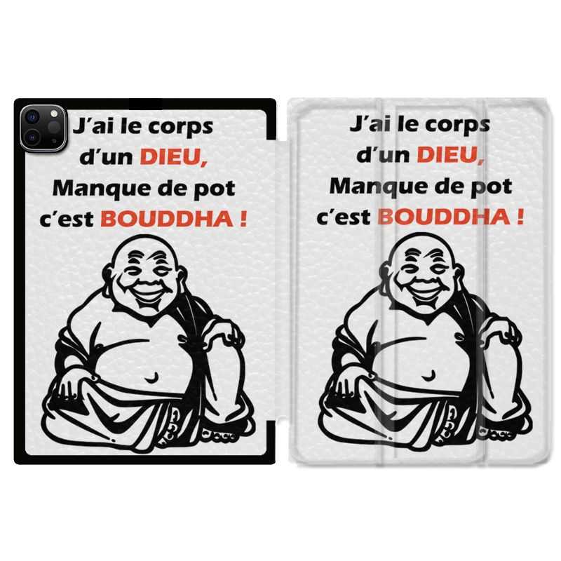 Housse Smart Cover pour Ipad 11 Pro 2020 Humour Bouddha