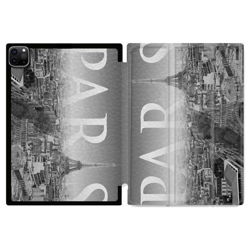 Housse Smart Cover pour Ipad 11 Pro 2020 France Paris Vintage