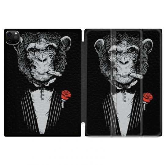 Housse Smart Cover pour Ipad 11 Pro 2020 Decale Singe Mafia