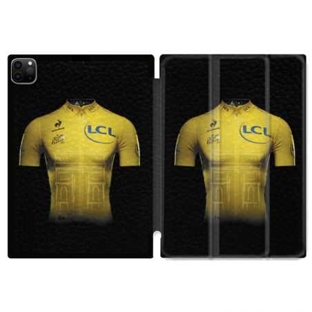 Housse Smart Cover pour Ipad 11 Pro 2020 Cyclisme Maillot Jaune