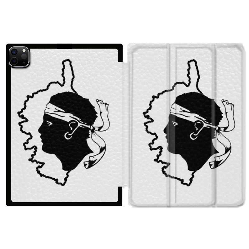 Housse Smart Cover pour Ipad 11 Pro 2020 Corse Blanc