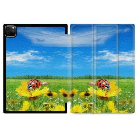 Housse Smart Cover pour Ipad 11 Pro 2020 Coccinelle