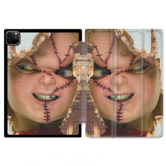 Housse Smart Cover pour Ipad 11 Pro 2020 Chucky Blanc