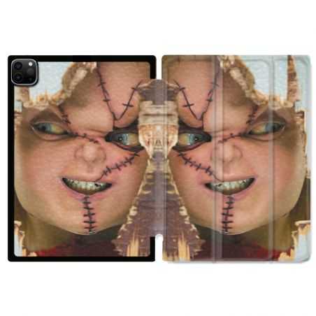 Housse Smart Cover pour Ipad 11 Pro 2020 Chucky Blanc