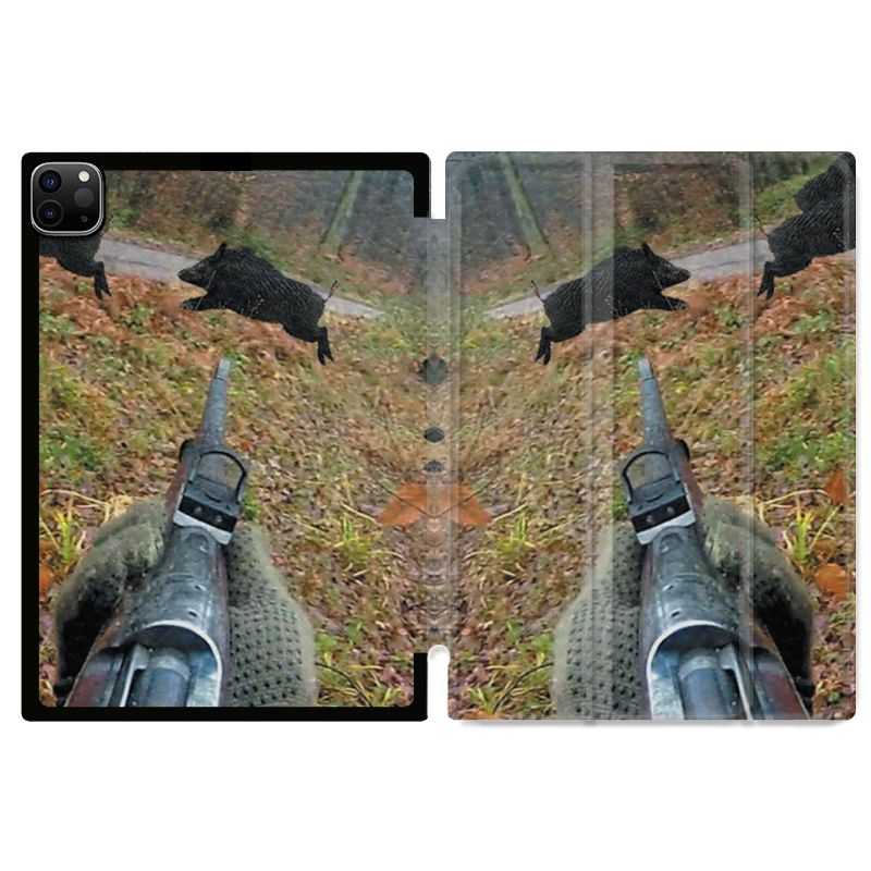 Housse Smart Cover pour Ipad 11 Pro 2020 Chasse Vision Tir