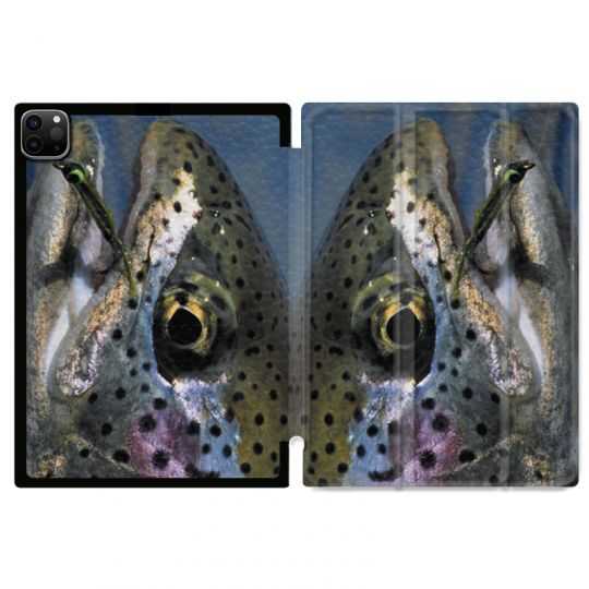 Housse Smart Cover pour Ipad 11 Pro 2020 Peche Truite
