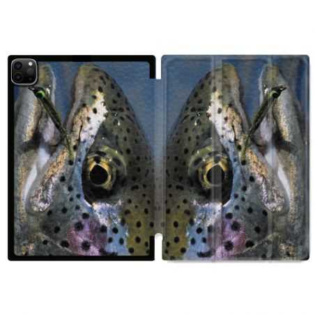 Housse Smart Cover pour Ipad 11 Pro 2020 Peche Truite