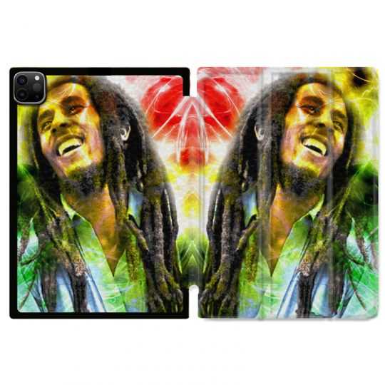 Housse Smart Cover pour Ipad 11 Pro 2020 Bob Marley Color