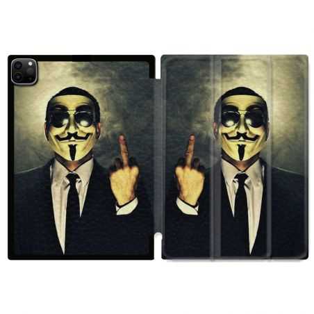 Housse Smart Cover pour Ipad 11 Pro 2020 Anonymous Doigt