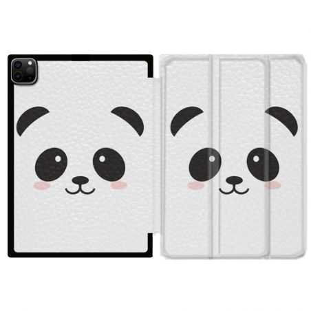 Housse Smart Cover pour Ipad 11 Pro 2020 Panda Blanc