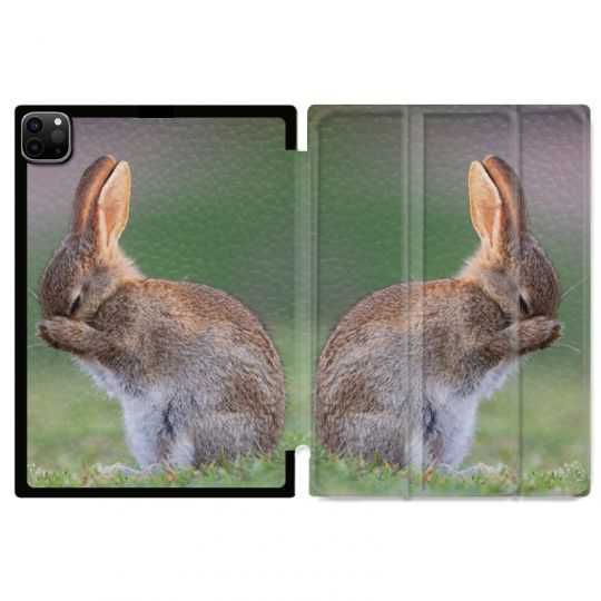 Housse Smart Cover pour Ipad 11 Pro 2020 Lapin Marron