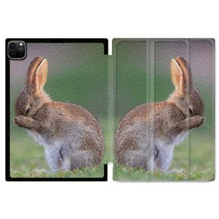 Housse Smart Cover pour Ipad 11 Pro 2020 Lapin Marron