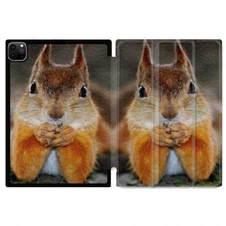 Housse Smart Cover pour Ipad 11 Pro 2020 Ecureuil Face