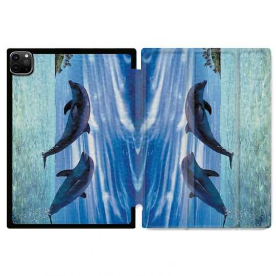 Housse Smart Cover pour Ipad 11 Pro 2020 Dauphin Ile