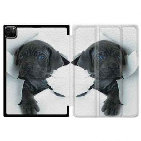 Housse Smart Cover pour Ipad 11 Pro 2020 Chien Noir